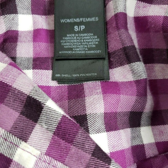 The North Face Purple Plaid LongSleeve Pearl Shirt - Picture 8 of 8